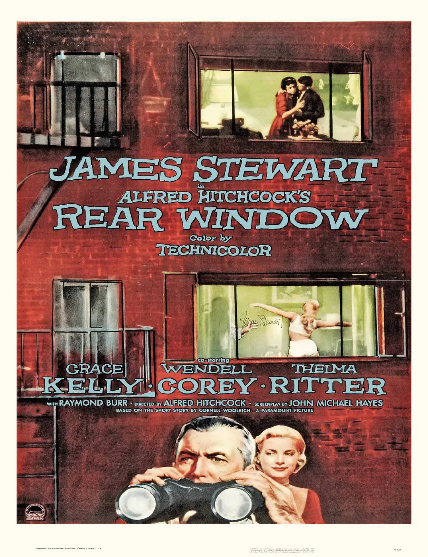 Rear Window  Or the great Hitchcock