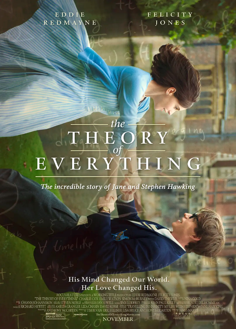 The Theory of Everything:Stephen Hawking’s brief history of love. a metaphor about peas and potatoes