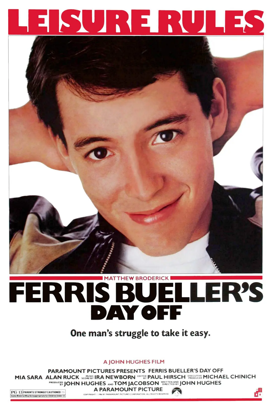 Ferris Bueller’s Day Off The man who watches over the wheat field